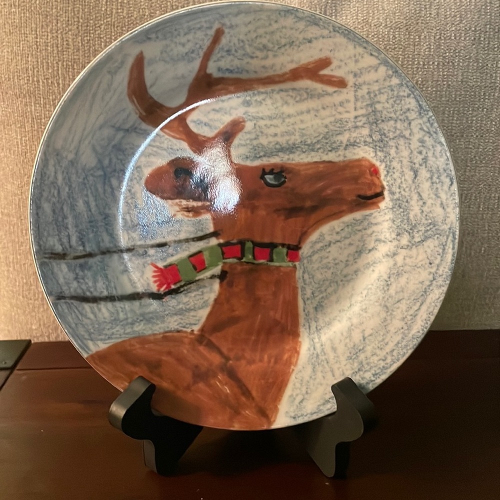 Christmas Village Kids Collection with Rudolph the Red Nosed Reindeer on it 🎄🦌